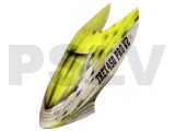 FUC-TX4503PRV2  - FUSUNO YELLOW ASSASSIN Fiberglass Airbrush Canopy Trex 450 Pro V2